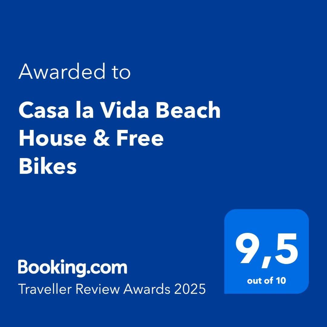 Casa La Vida Beach House & Free Bikes 잔드보르트 외부 사진